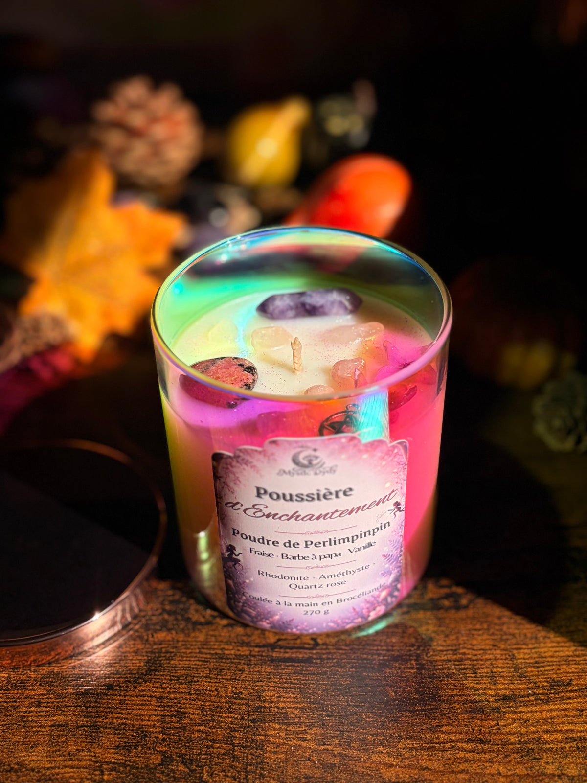 Bougie Poussière d’Enchantement • Poudre de perlimpinpin