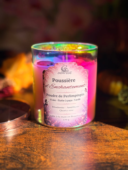 Bougie Poussière d’Enchantement • Poudre de perlimpinpin