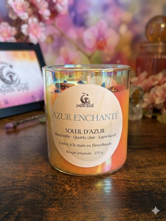 Bougie Azur Enchanté · Soleil d'Azur - Mystic Dydy