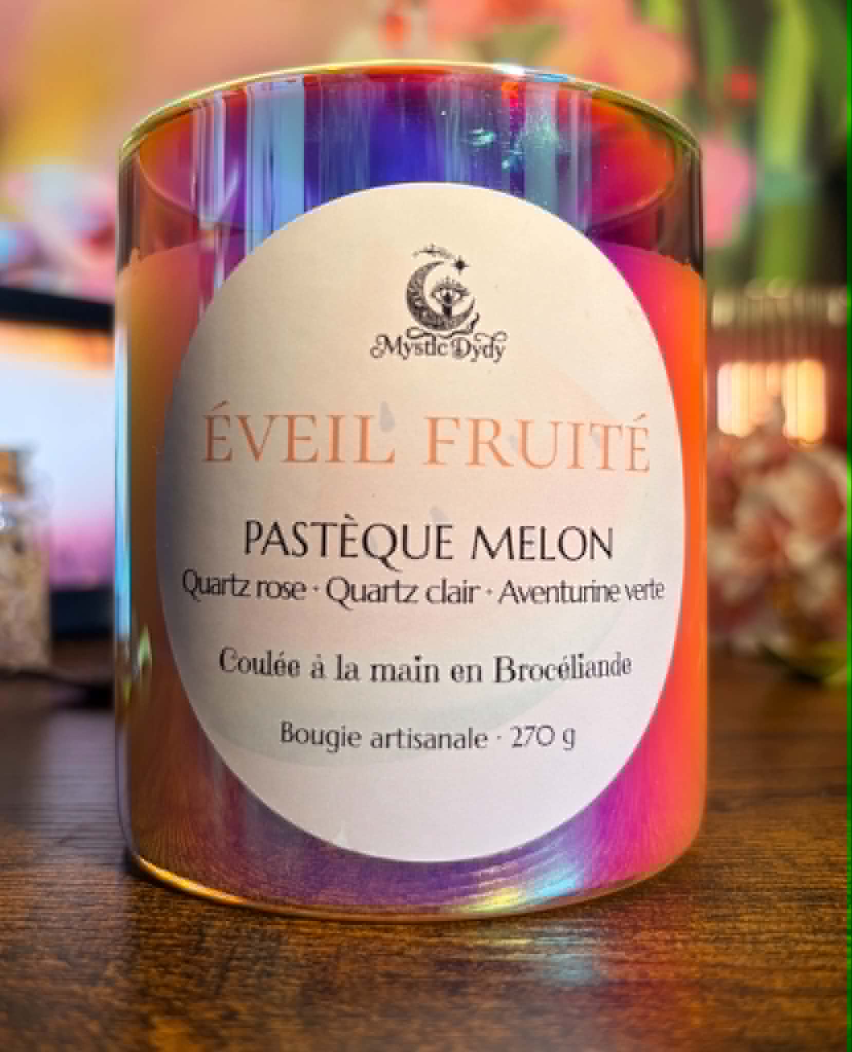 Bougie Eveil Fruité · Pastèque Melon