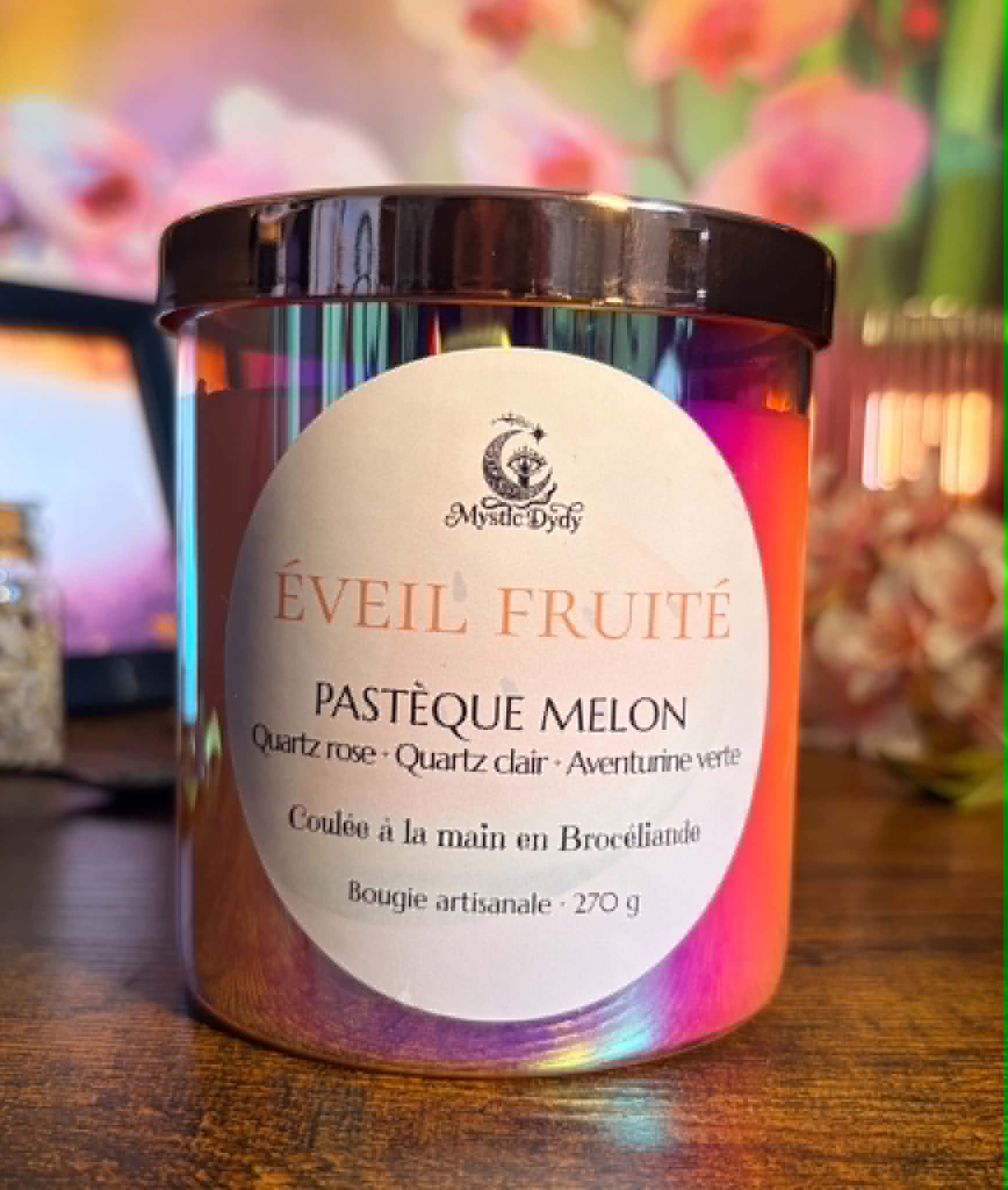 Bougie Eveil Fruité · Pastèque Melon