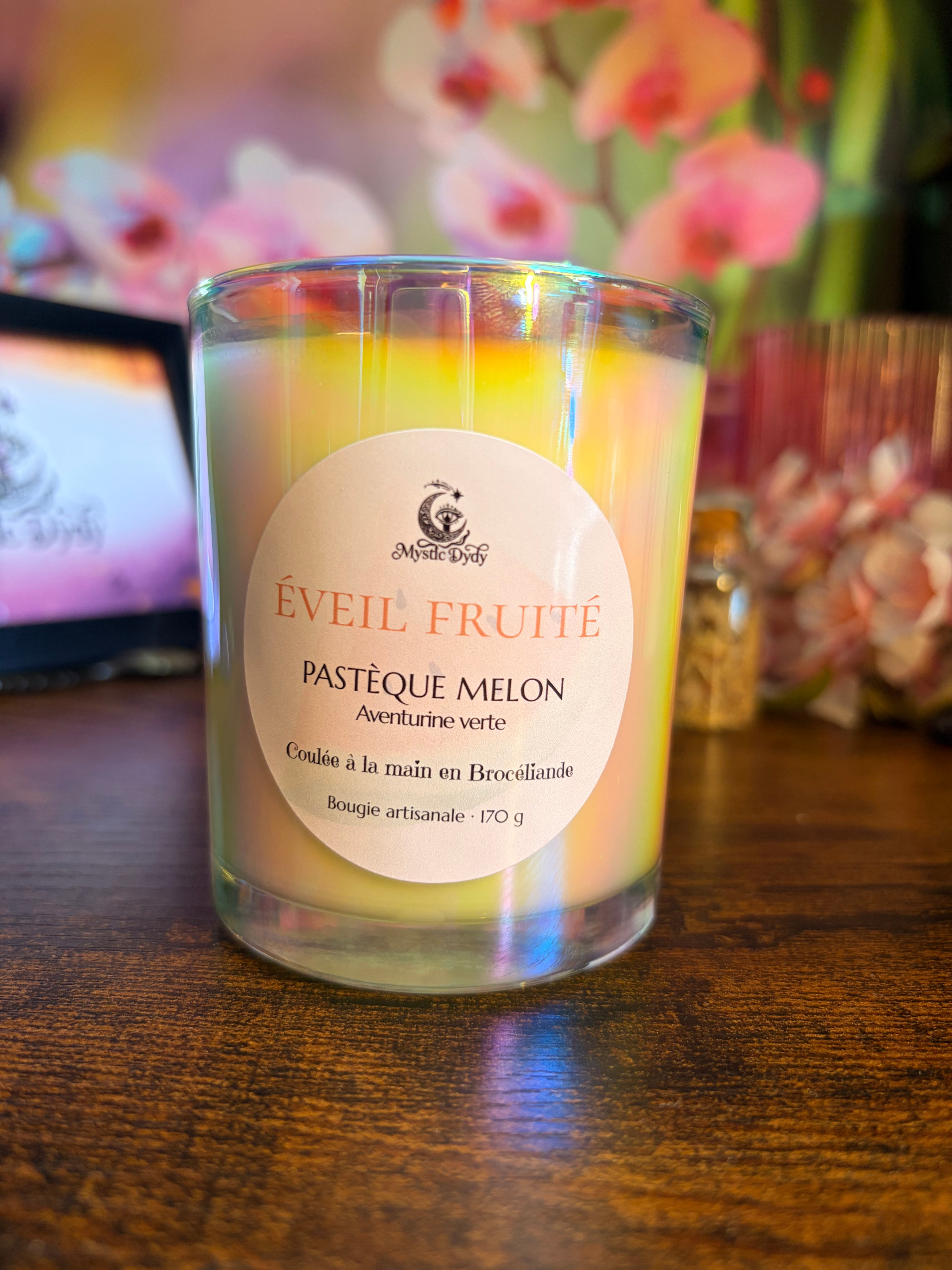 Bougie Eveil Fruité · Pastèque Melon