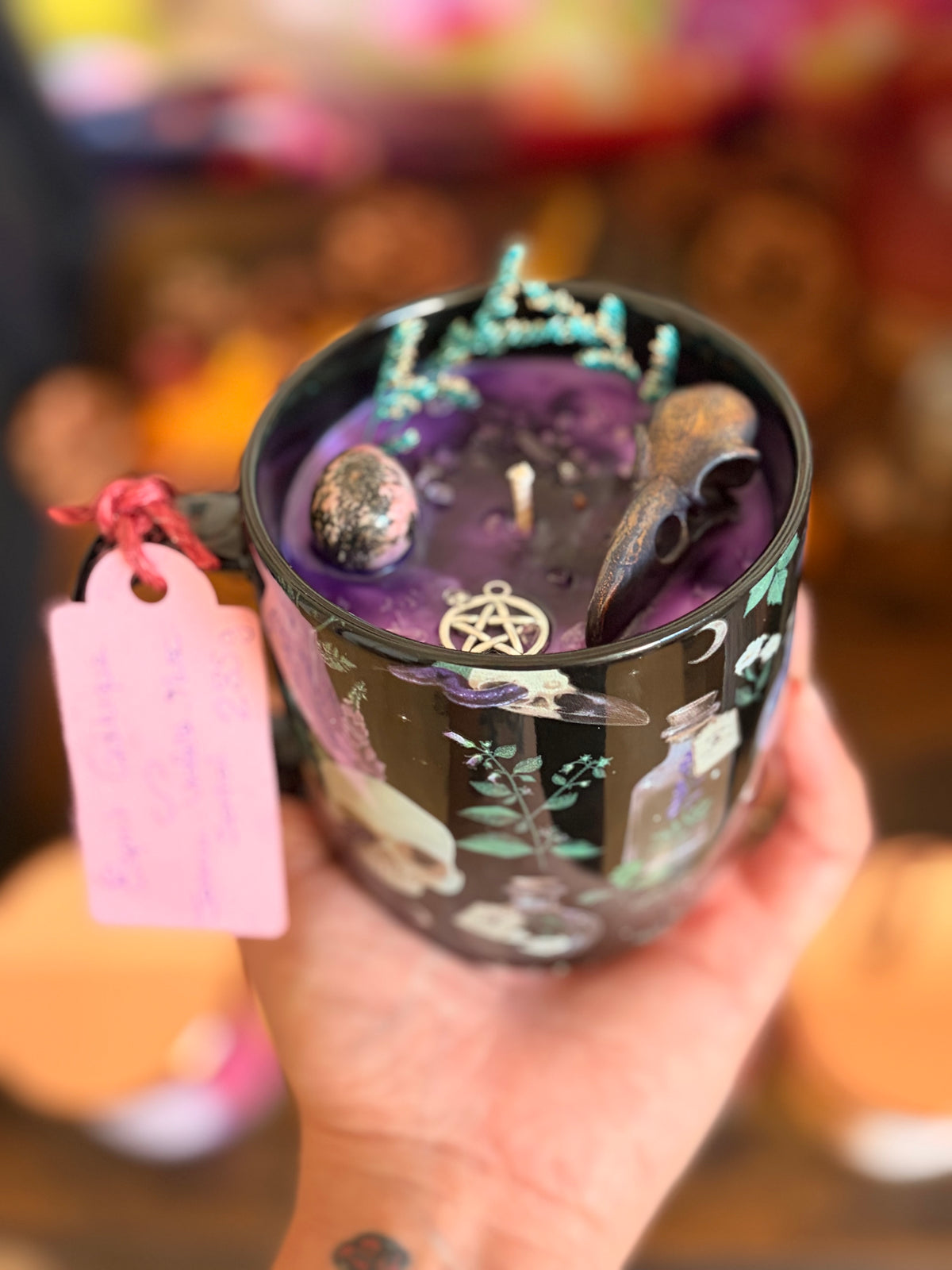 Bougie Mug • Esprit Gothique
