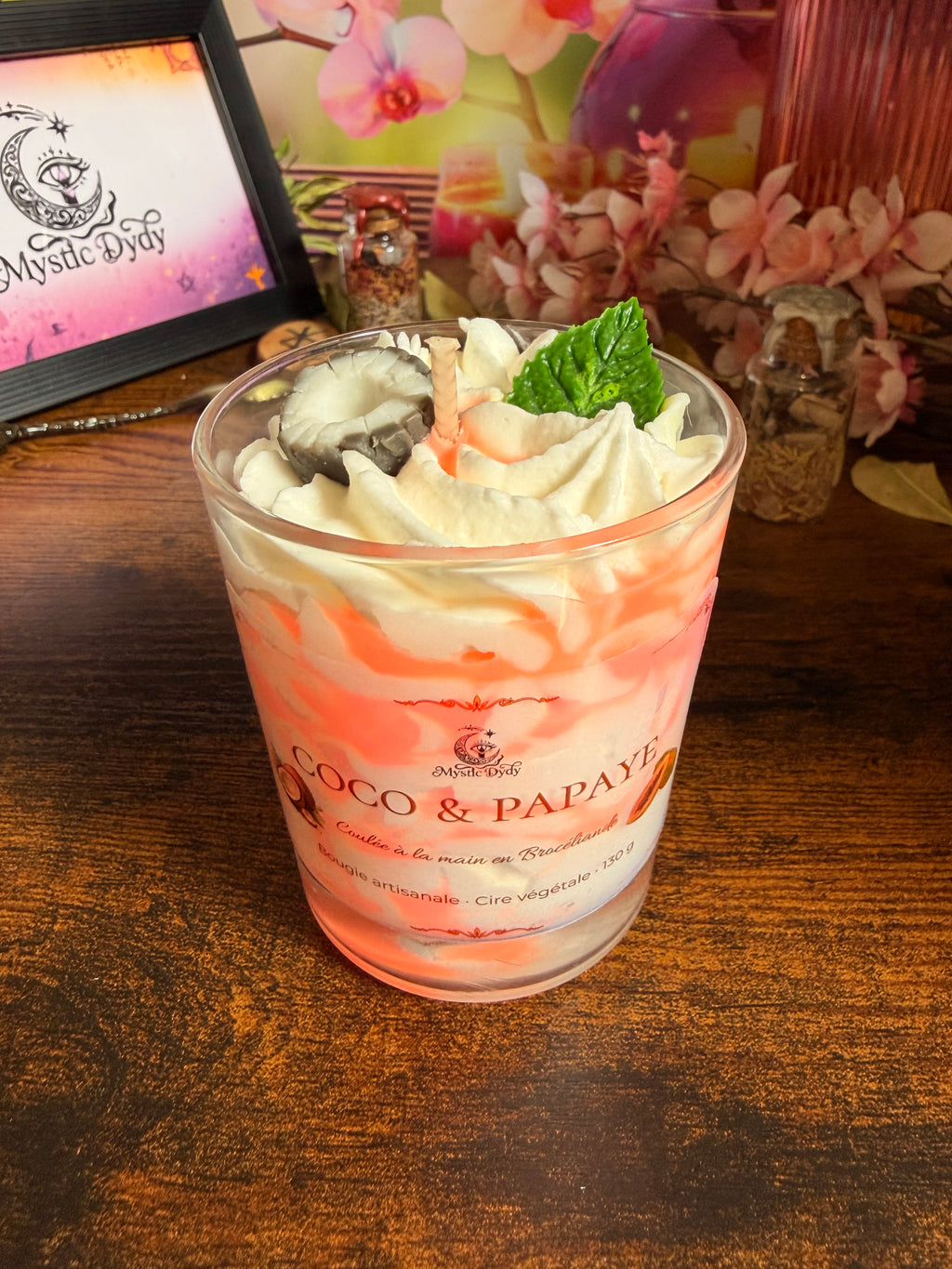Bougie Chantilly • Coco & Papaye - Mystic Dydy
