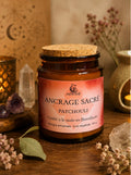 Bougie Ancrage Sacré • Patchouli • Chakra Racine - Mystic Dydy