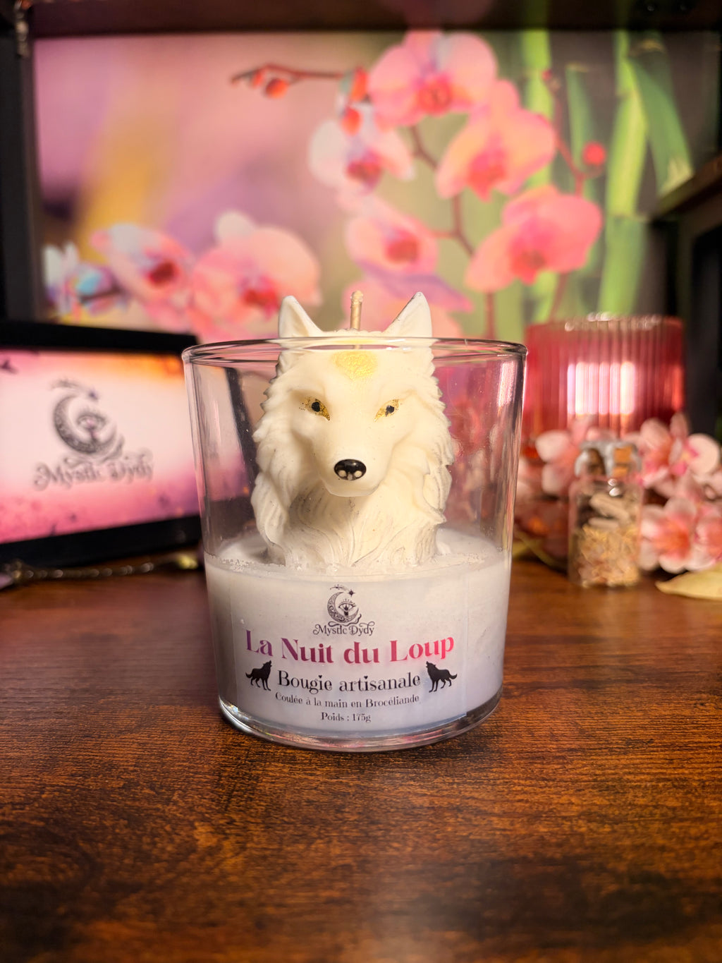Bougie Éphémère • La Nuit du Loup - Mystic Dydy