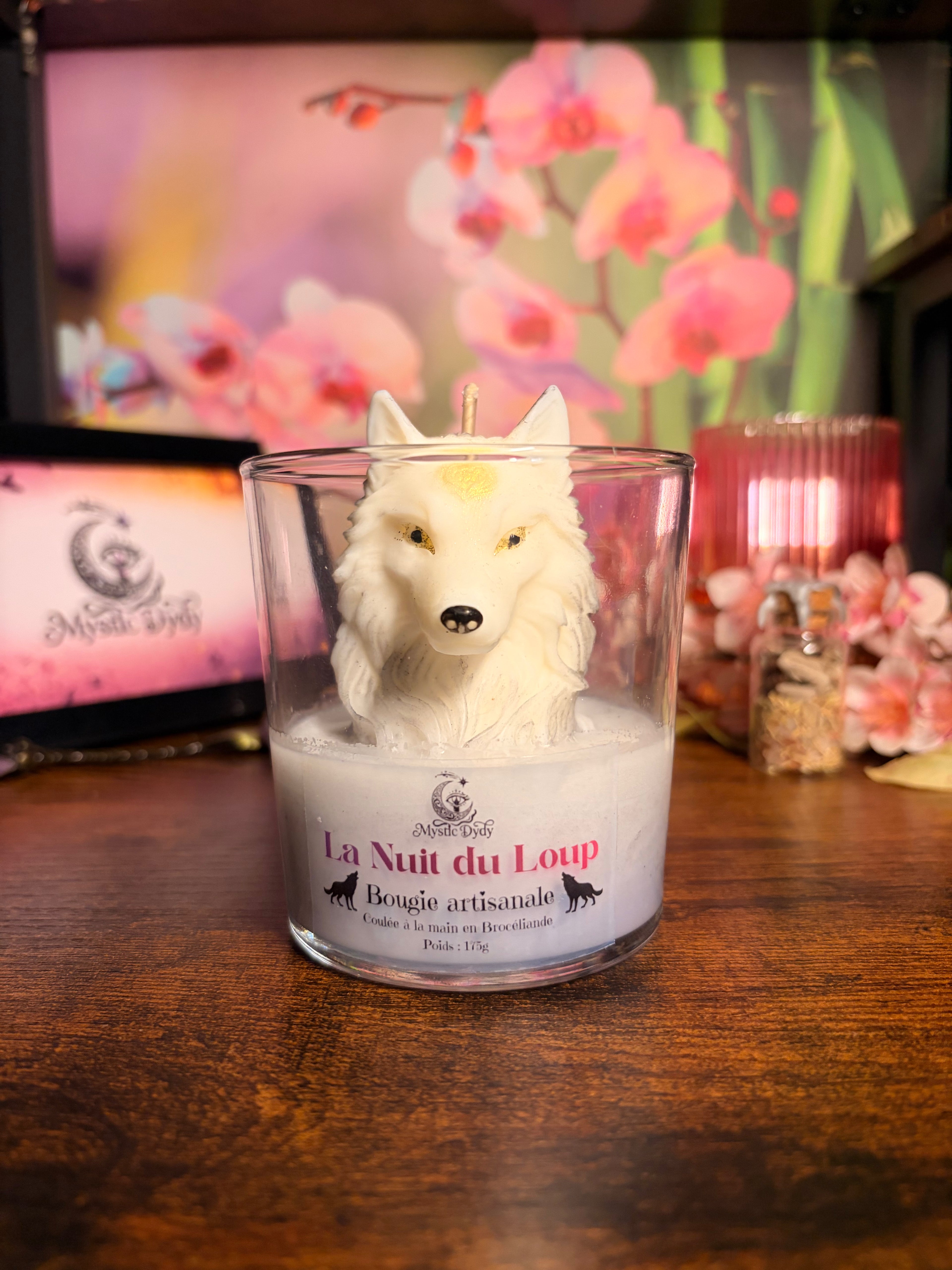 Bougie Éphémère • La Nuit du Loup - Mystic Dydy