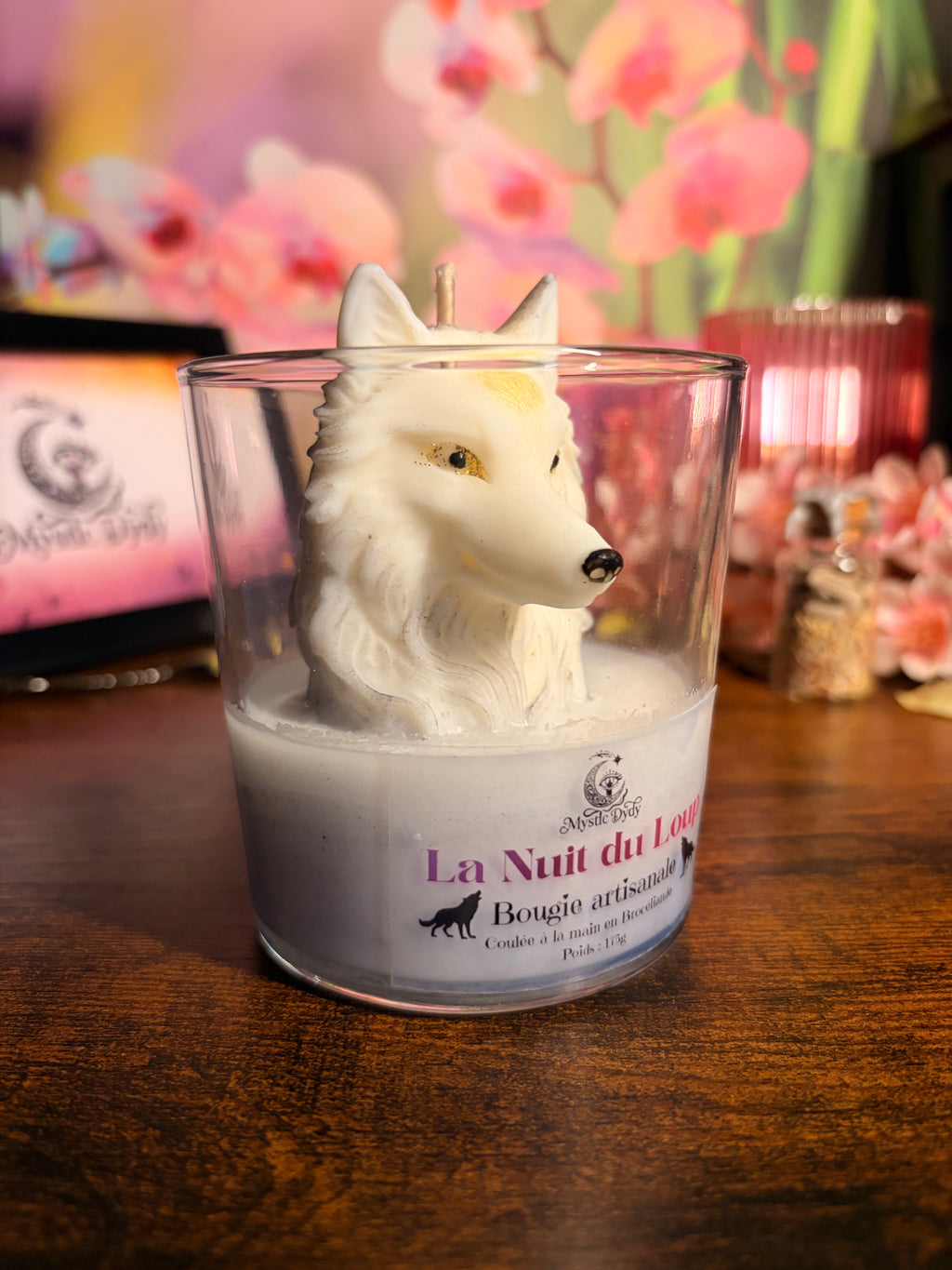 Bougie Éphémère • La Nuit du Loup - Mystic Dydy