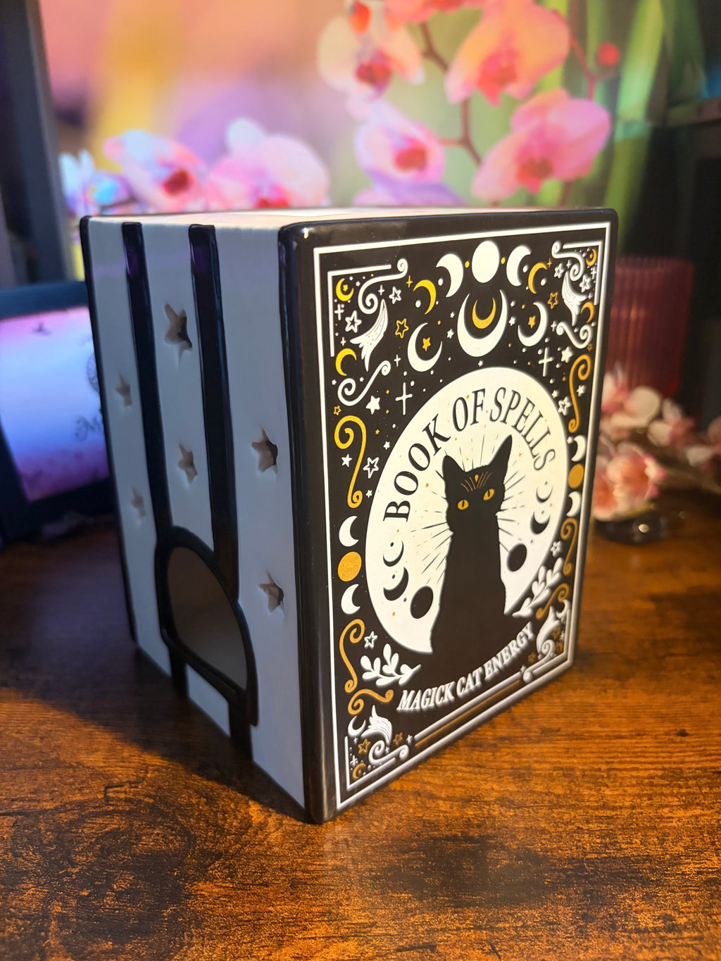 Brûle-parfums Book of spell