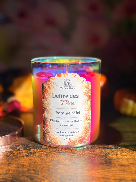 Bougie Délice des Fées • Pomme Miel