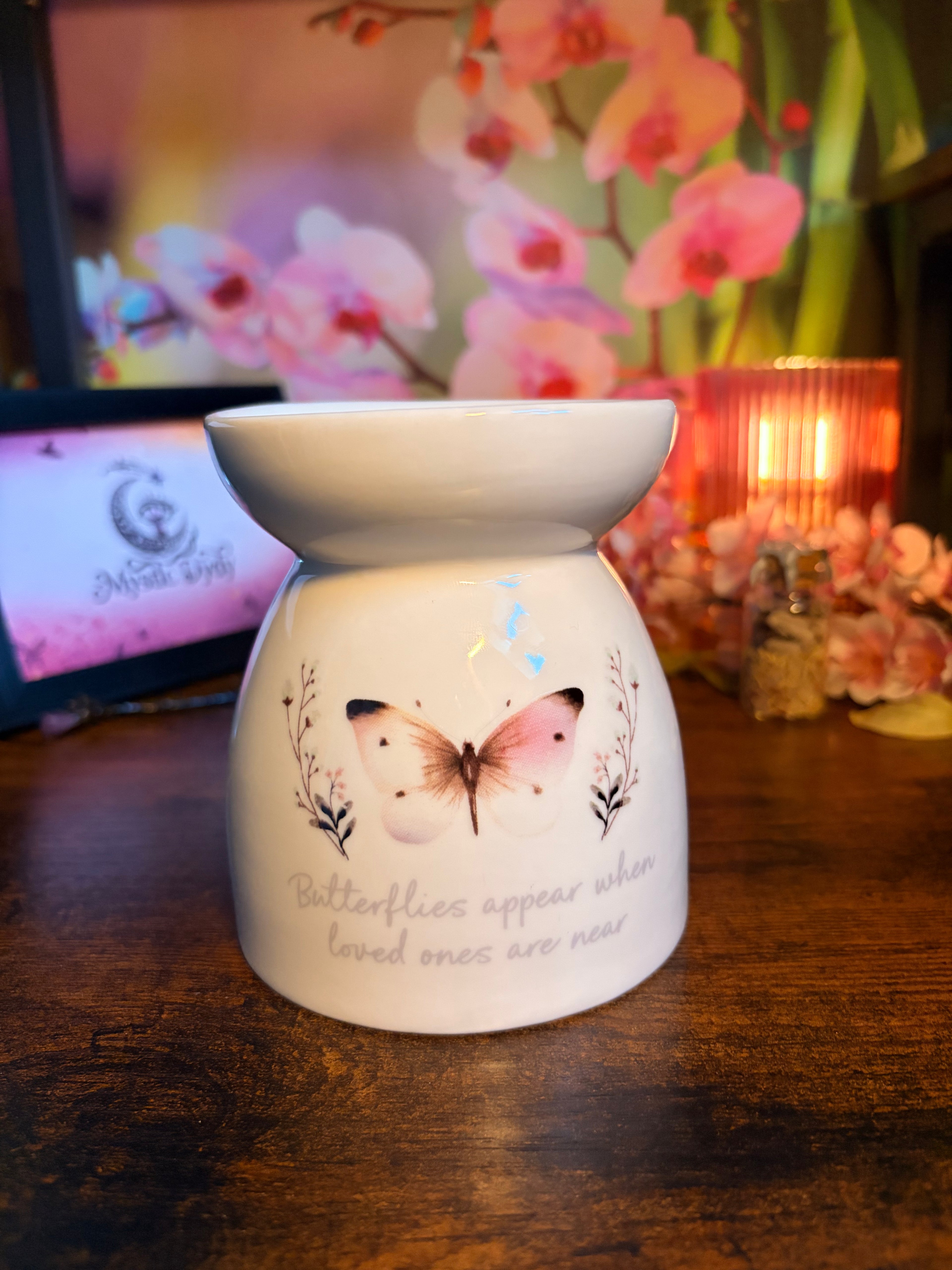 Brûle-parfum Papillon Poétique - Mystic Dydy