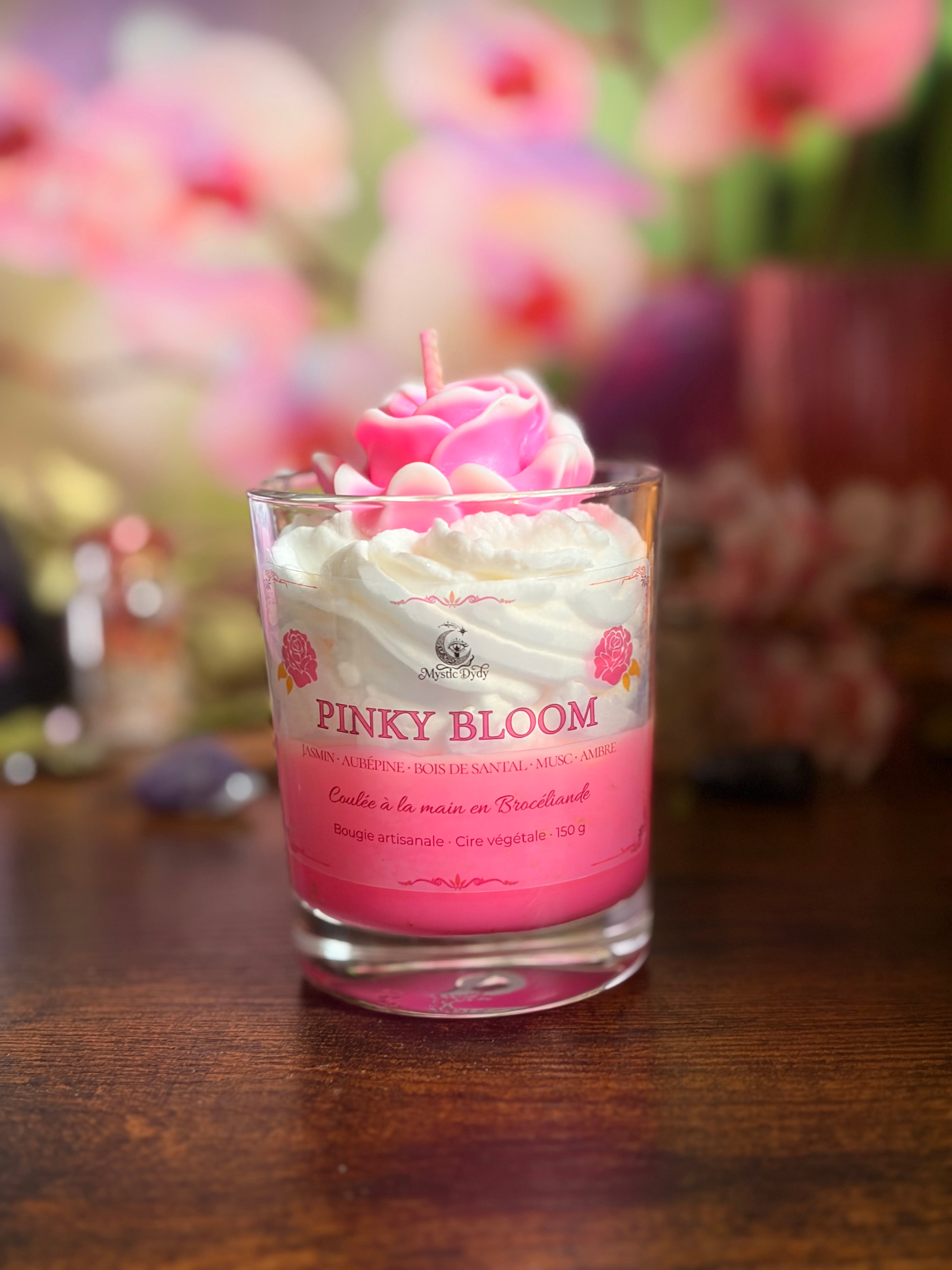 Bougie Chantilly Pinky Bloom - Mystic Dydy