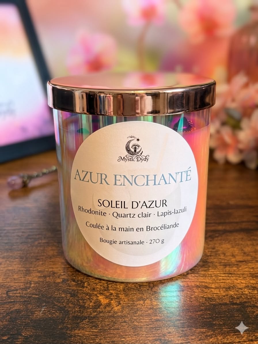 Bougie Azur Enchanté · Soleil d'Azur - Mystic Dydy
