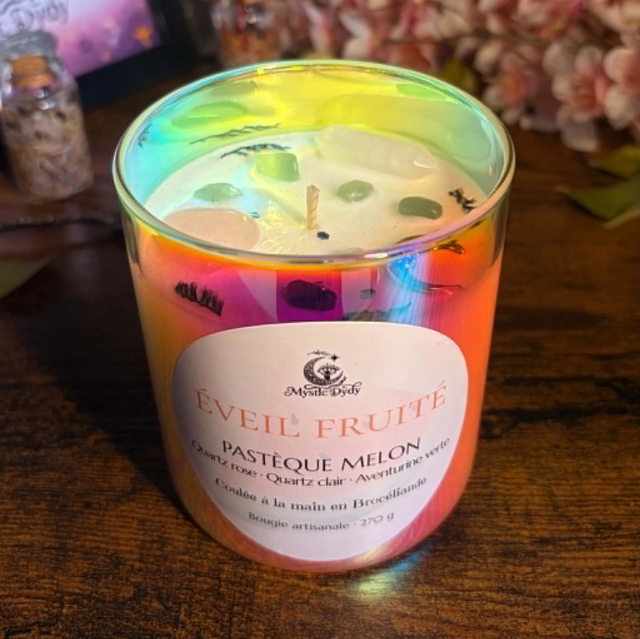 Bougie Eveil Fruité · Pastèque Melon